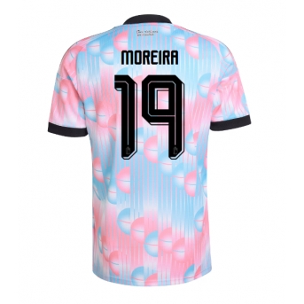 Billige Fotballdrakt Belgia Diego Moreira #19 Replika Bortedrakt VM 2026 Kortermet